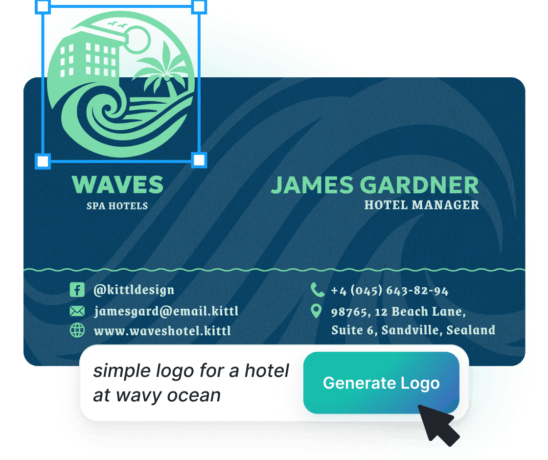 Free Online Business Card Maker Design Business Cards Kittl Free Online Business Card Maker Design Business Cards Kittl